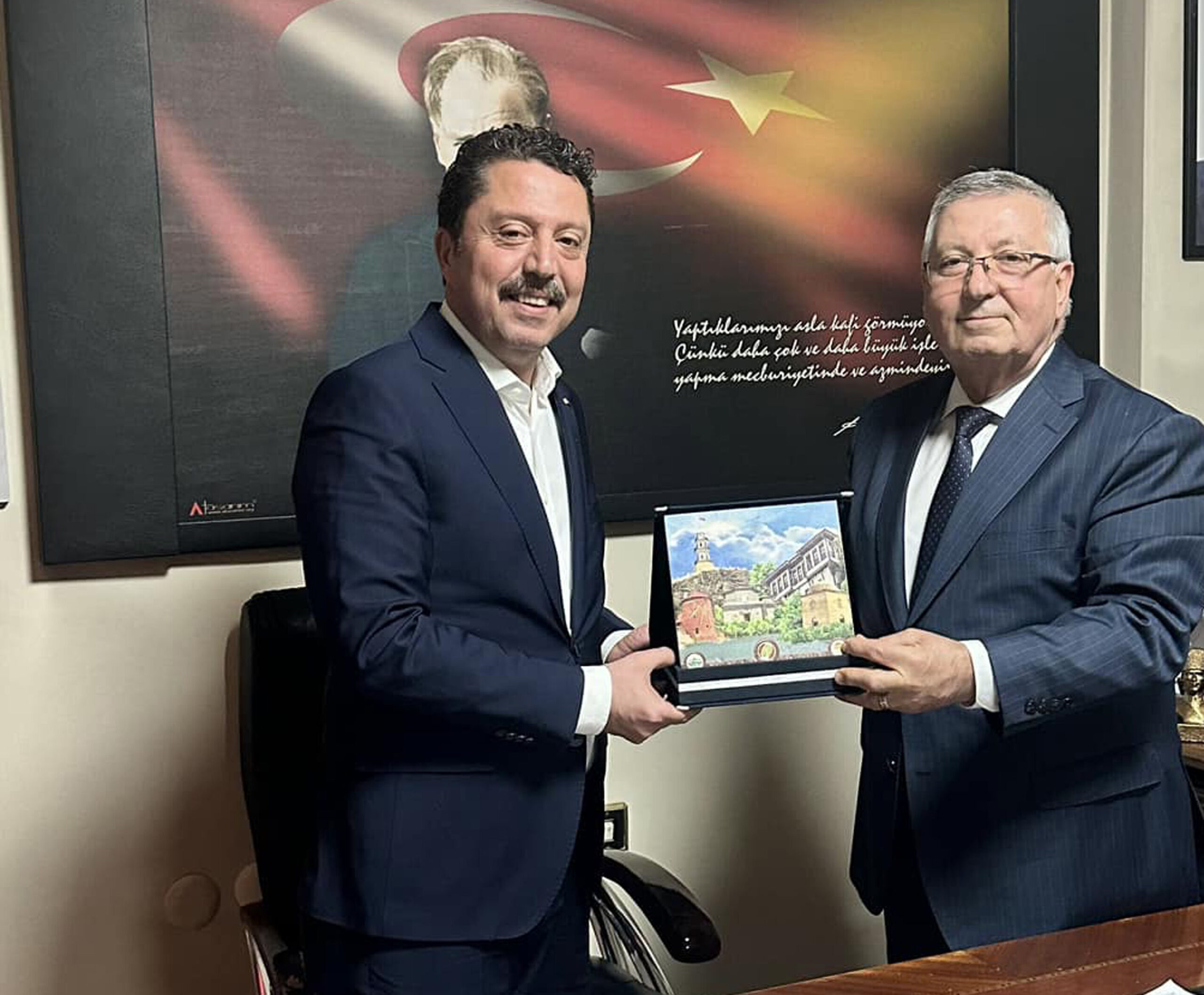 Beypazarı Belediye Başkanı’ndan tarihi İpekyolu üzerindeki belediyelere ziyaret