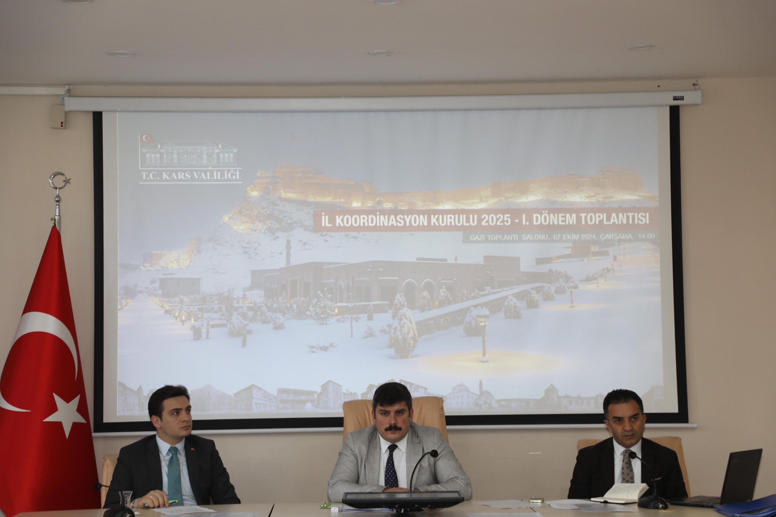 Kars’ta yılın ilk Koordinasyon Kurulu Toplantısı yapıldı