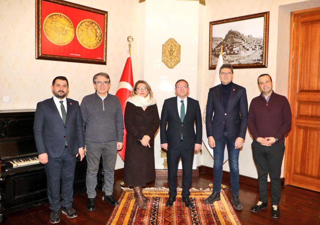 CHP heyetinden Kars Valisi Ziya Polat’a ziyaret