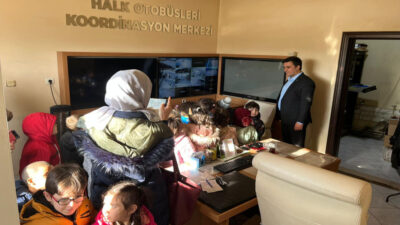 Çocuklar Şehir Turu ile Toplu