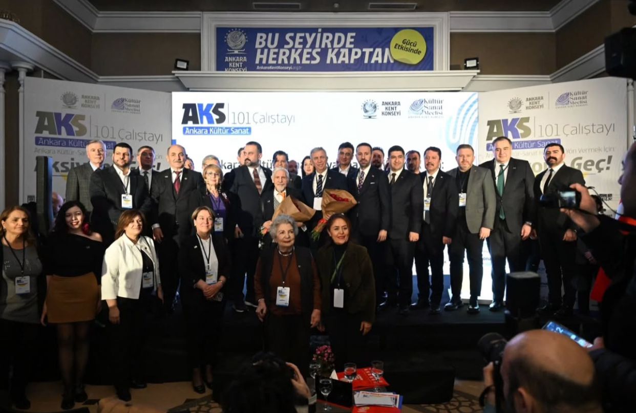 “Ankara’nın Sanat Yolculuğu: AKS 101 Çalıştayı’ndan Yeni Bir Vizyon Doğuyor”