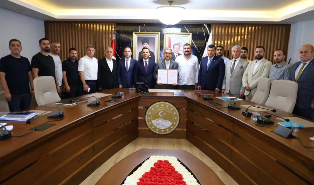 Silopi Sera OSB Altyapı Sözleşmesi İmzalandı Tarım ve