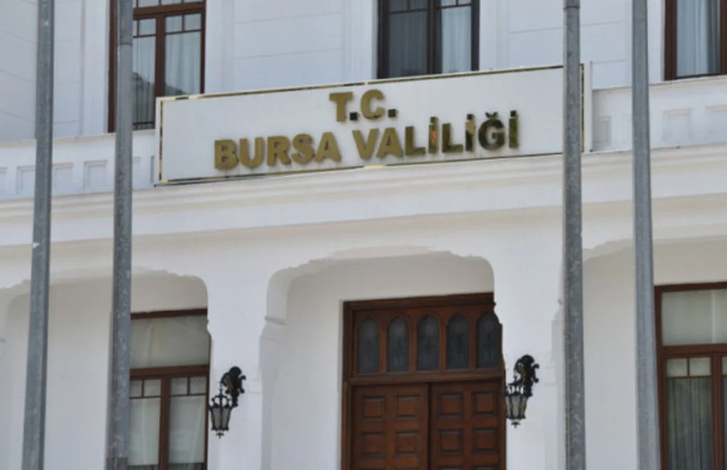 Bursa Valiliği’nden 5 Günlük Eylem ve Etkinlik Yasağı