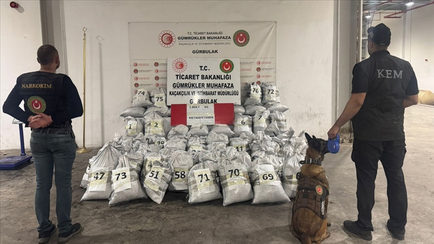 Gürbulak Gümrük Kapısı’nda Tarihi Uyuşturucu Operasyonu: 1 Ton 870 Kilogram Metamfetamin Ele Geçirildi