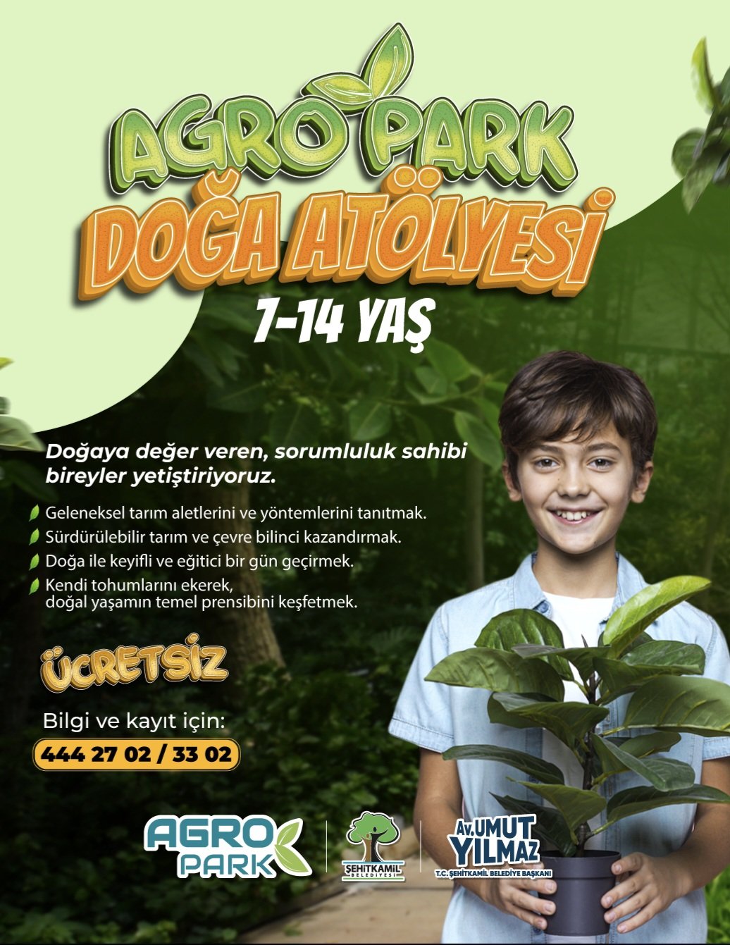 Agro Park Doğa Atölyesi’nde Eğitimler Başlıyor
