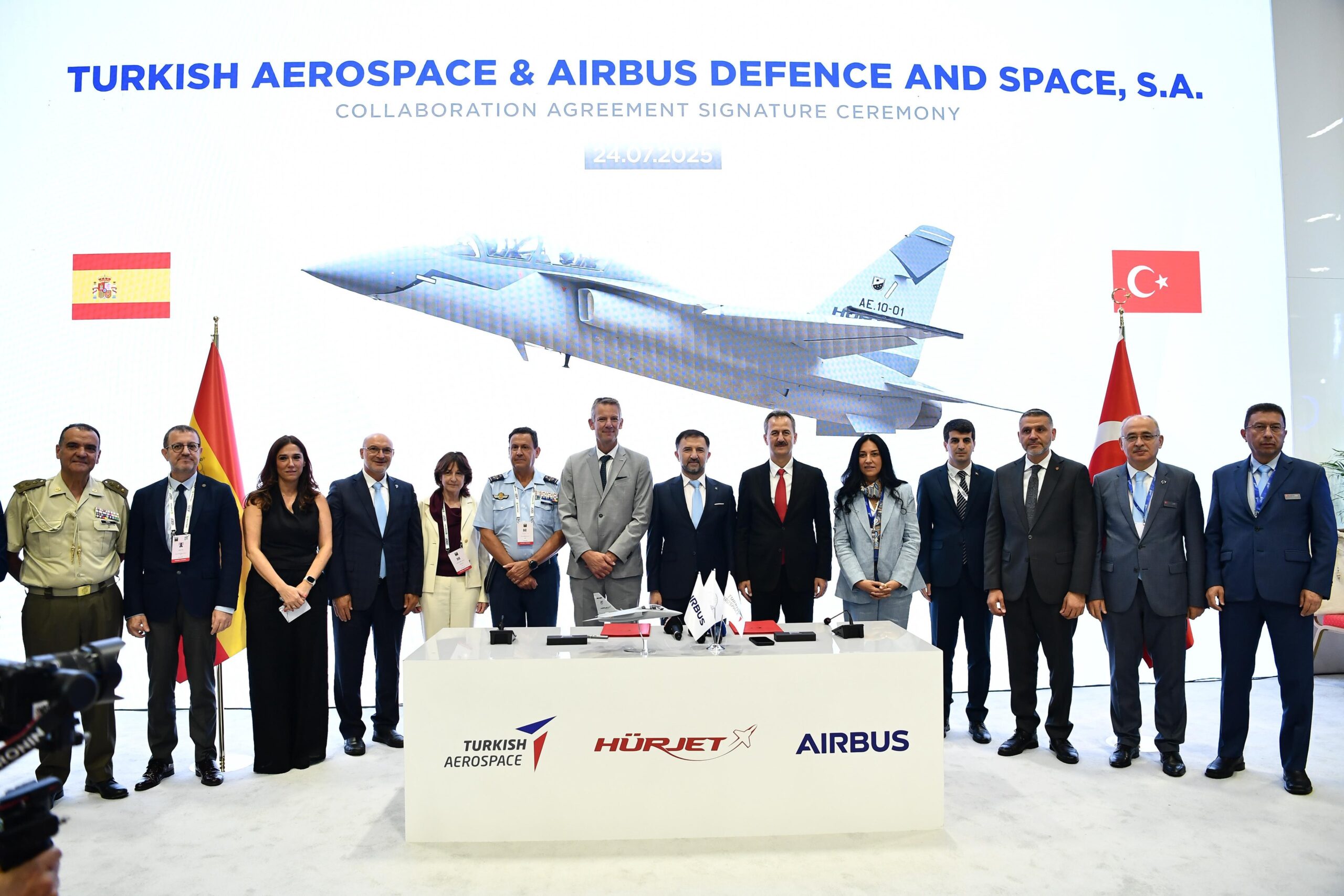 TUSAŞ ve AIRBUS İspanya Arasında HÜRJET İş Birliği!