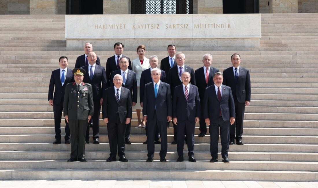 &nbsp; Kazakistan Cumhurbaşkanı Tokayev,