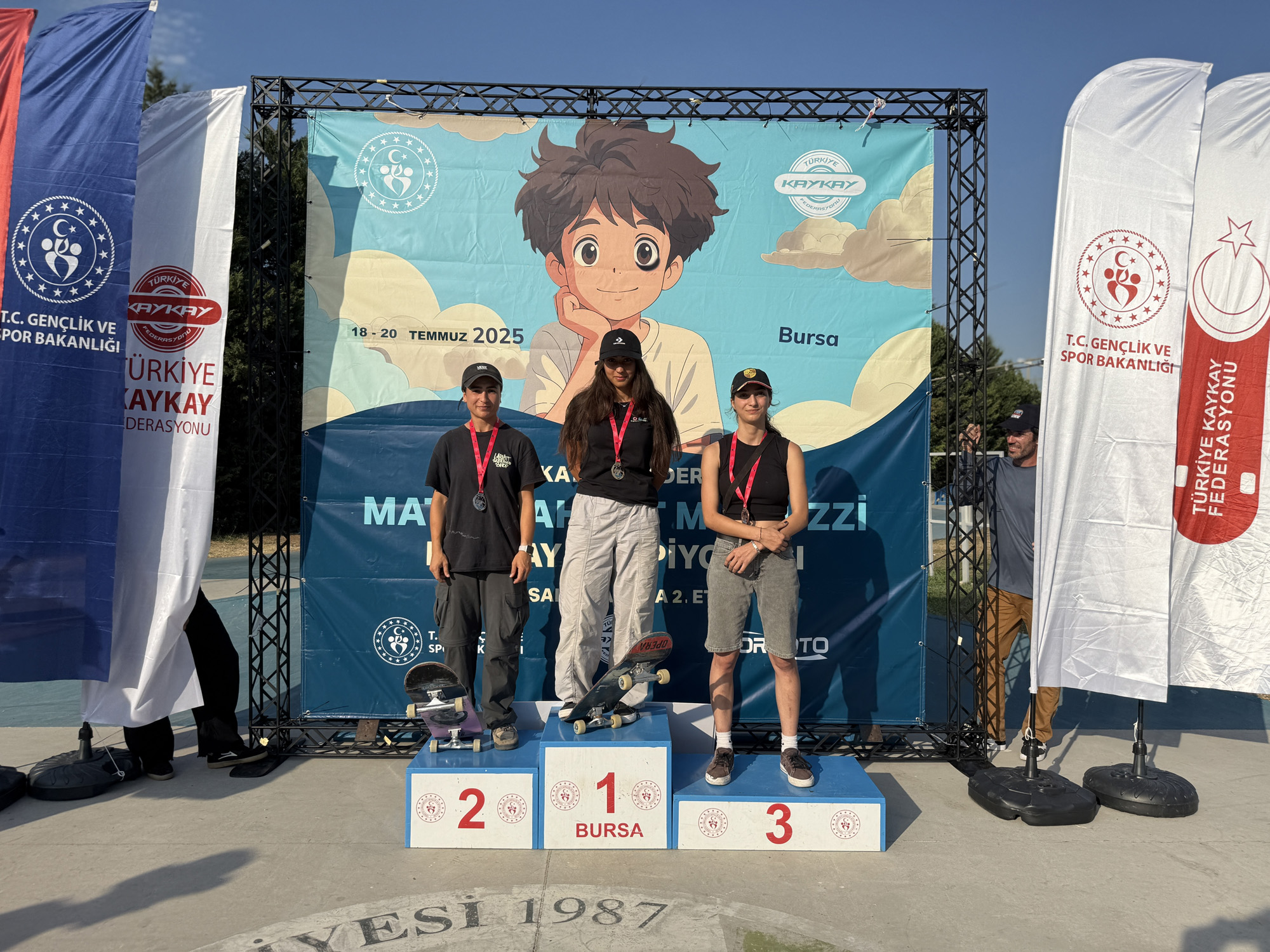 Genç Kaykaycılar Sukaypark’ta Yeteneklerini Konuşturdu