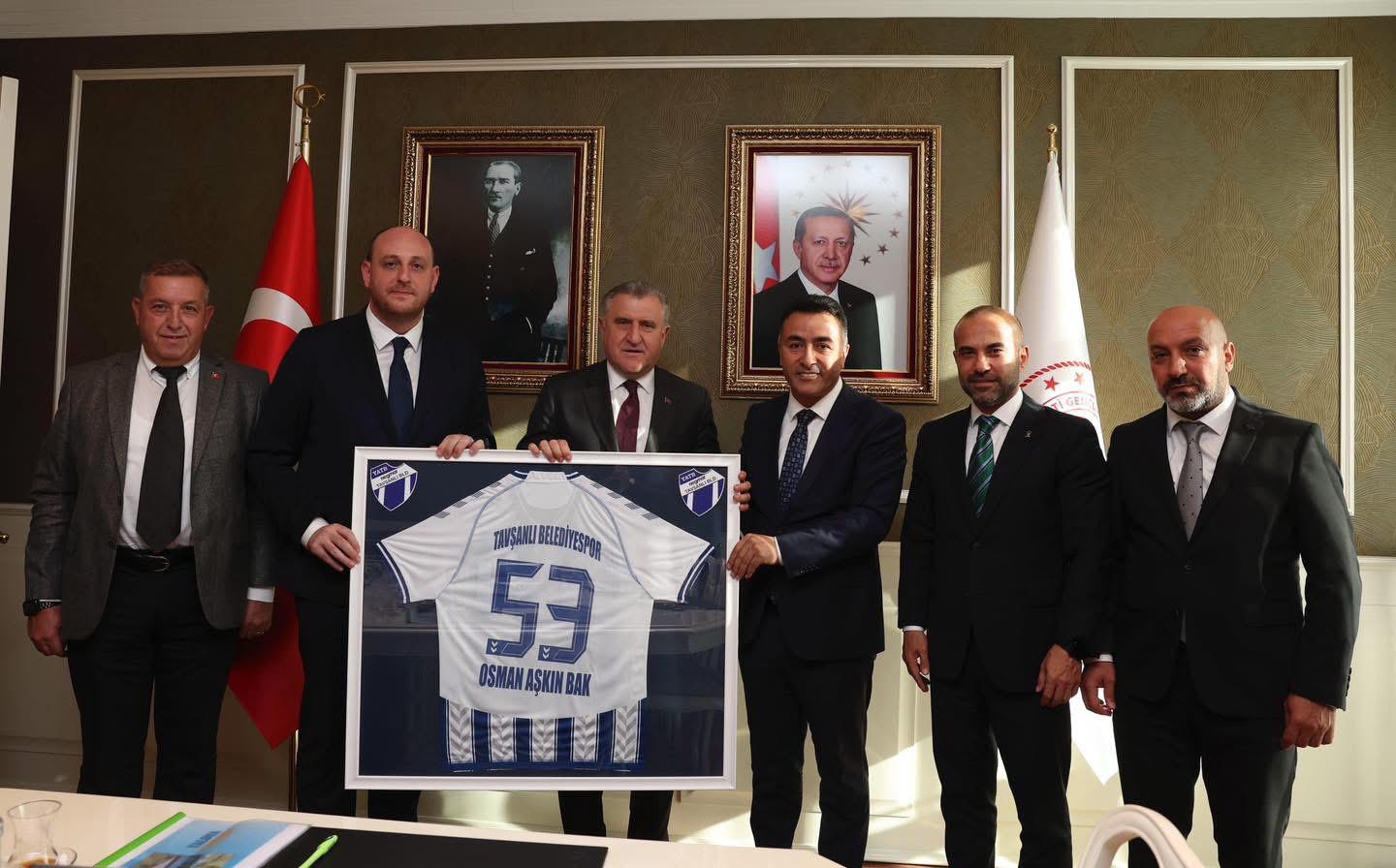 Yalova Heyetinden Gençlik ve Spor Bakanlığı’na Ziyaret