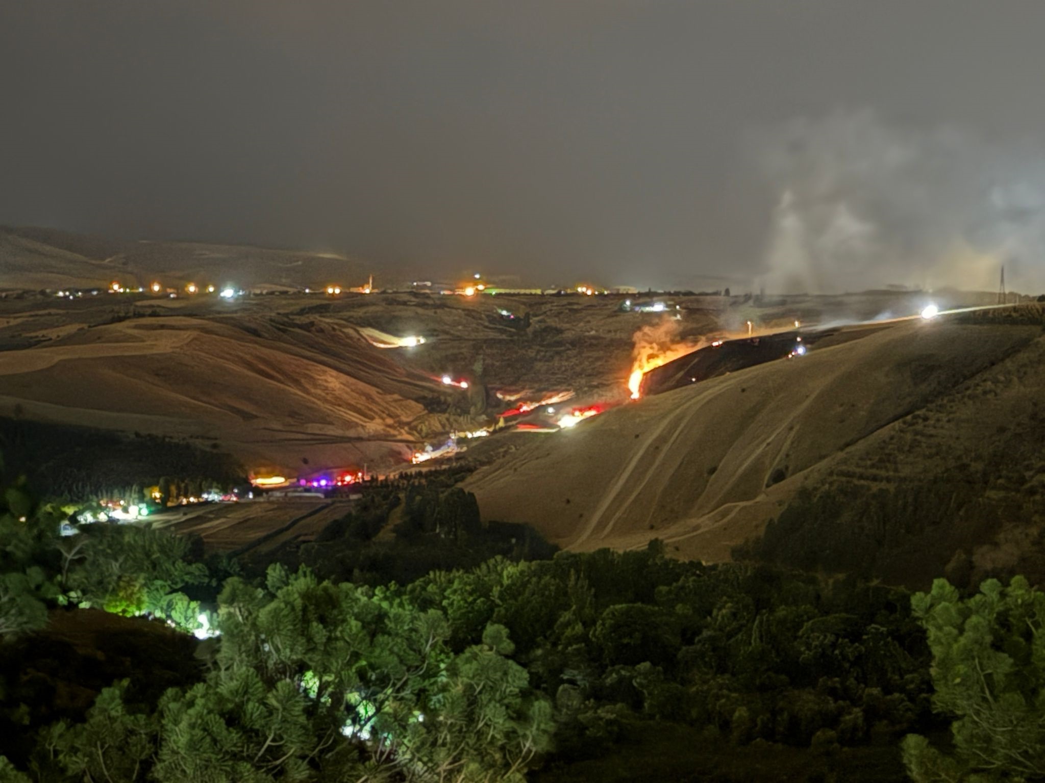 Muğla ve Antalya’daki Orman Yangınlarına Müdahale Devam Ediyor