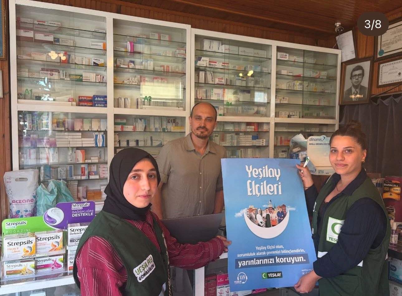 Yeşilay Yalova’dan Eczanelere Ziyaret: Bağımlılıkla Mücadelede El Ele