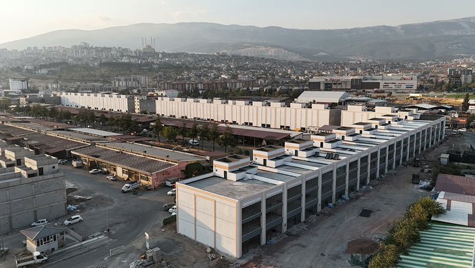 Kahramanmaraş’ta Gıda Toptancılar Sitesi’nin İlk Etabı Tamamlandı