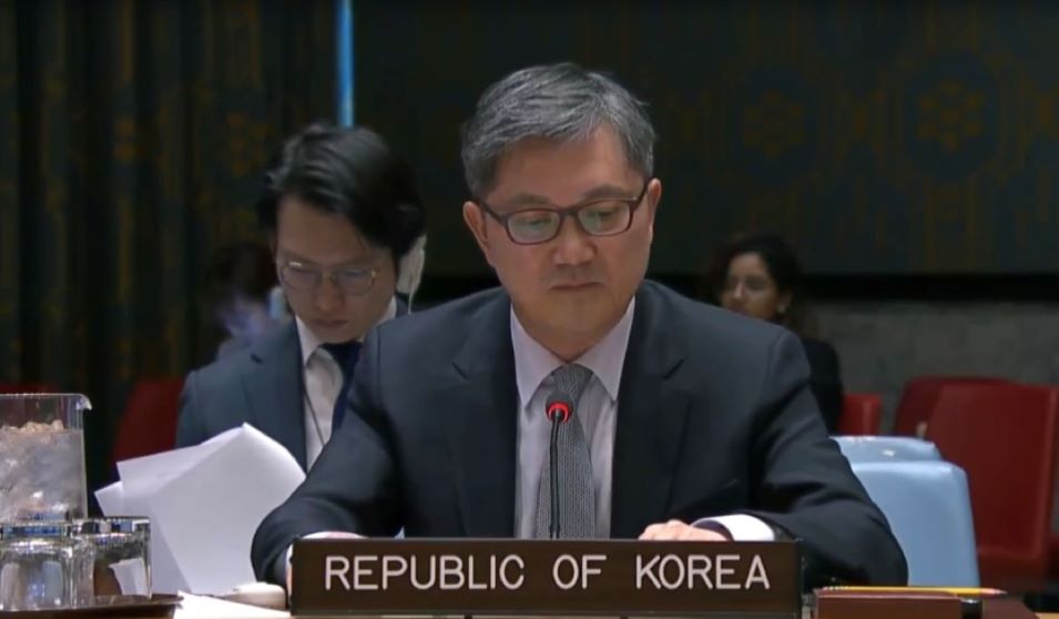 Güney Kore, BM Güvenlik Konseyi Başkanlığı Döneminde İki Devletli Çözümü Desteklediğini Açıkladı