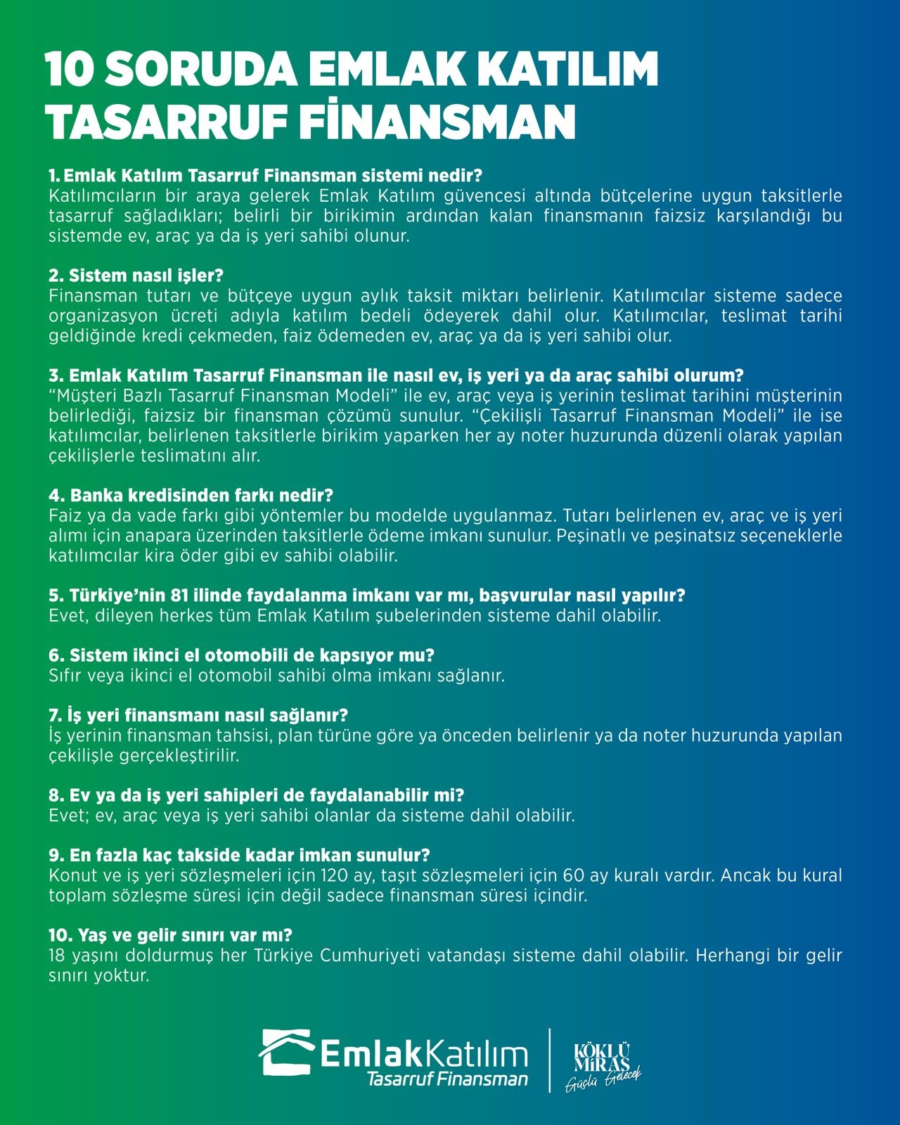 Bakan Kurum: Emlak Katılım’dan 81 İlde Faizsiz Ev, Araç ve İş Yeri Sahibi Olma İmkanı
