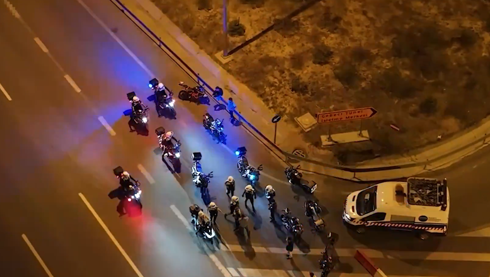 Trafik Güvenliğini Tehlikeye Atan 17 Motosiklet Sürücüsü Yakalandı