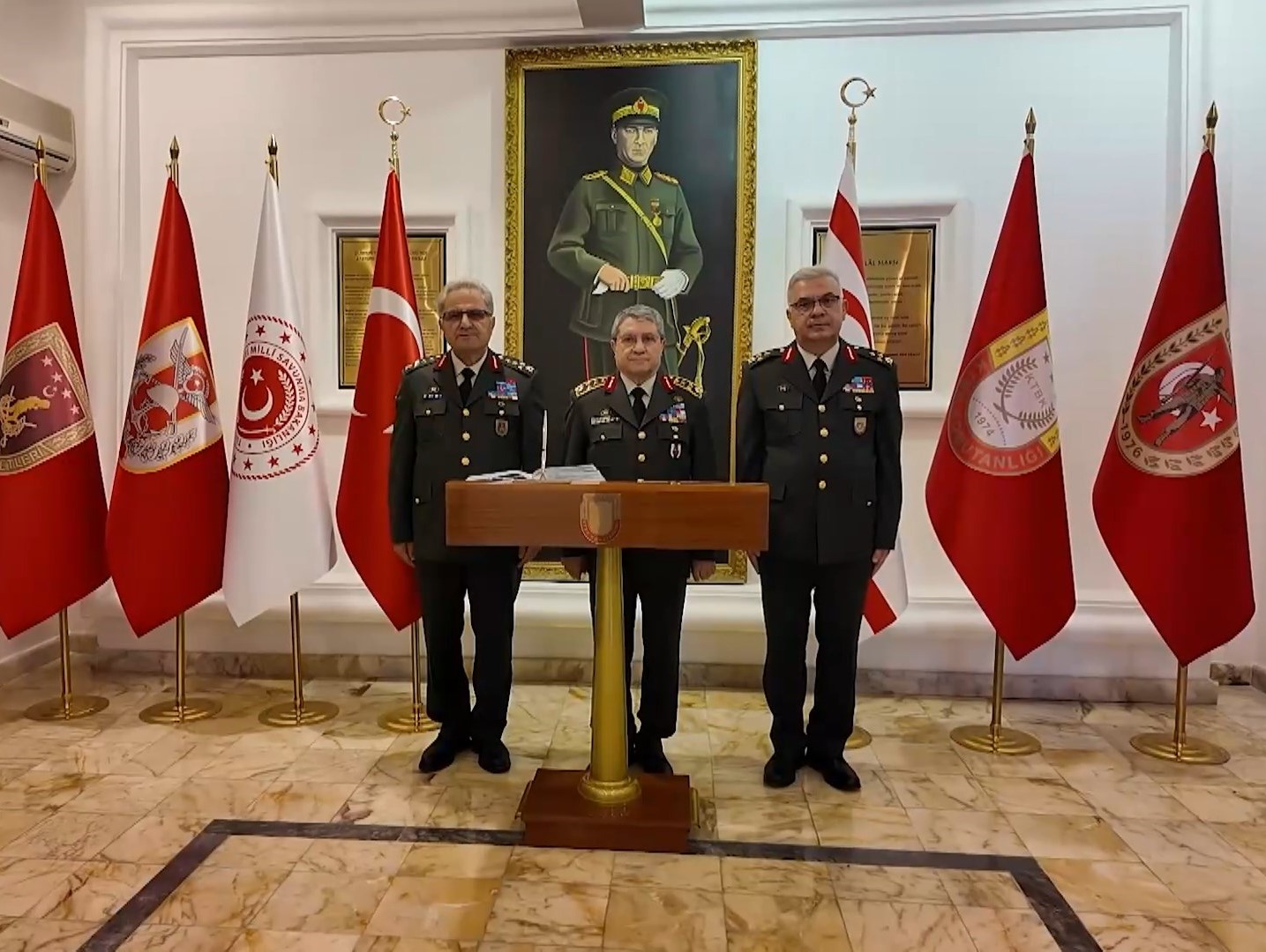 Genelkurmay Başkanı Selçuk Bayraktaroğlu KKTC’de Ziyaretlerde Bulundu