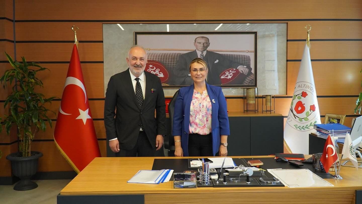 Altınova Belediye Başkanı Yasemin Fazlaca’ya Hayırlı Olsun Ziyareti