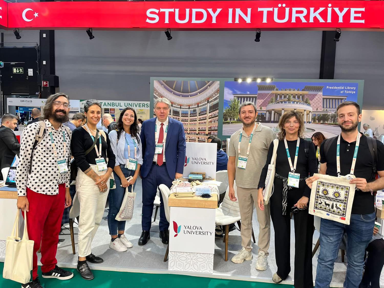 Yalova Üniversitesi EAIE 2025’te Türkiye’yi Temsil Etti