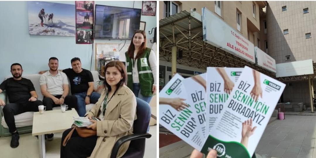 Bağımsızlık Seferberliği Kapsamında Yenişehir Aile Sağlığı Merkezi Ziyaret Edildi