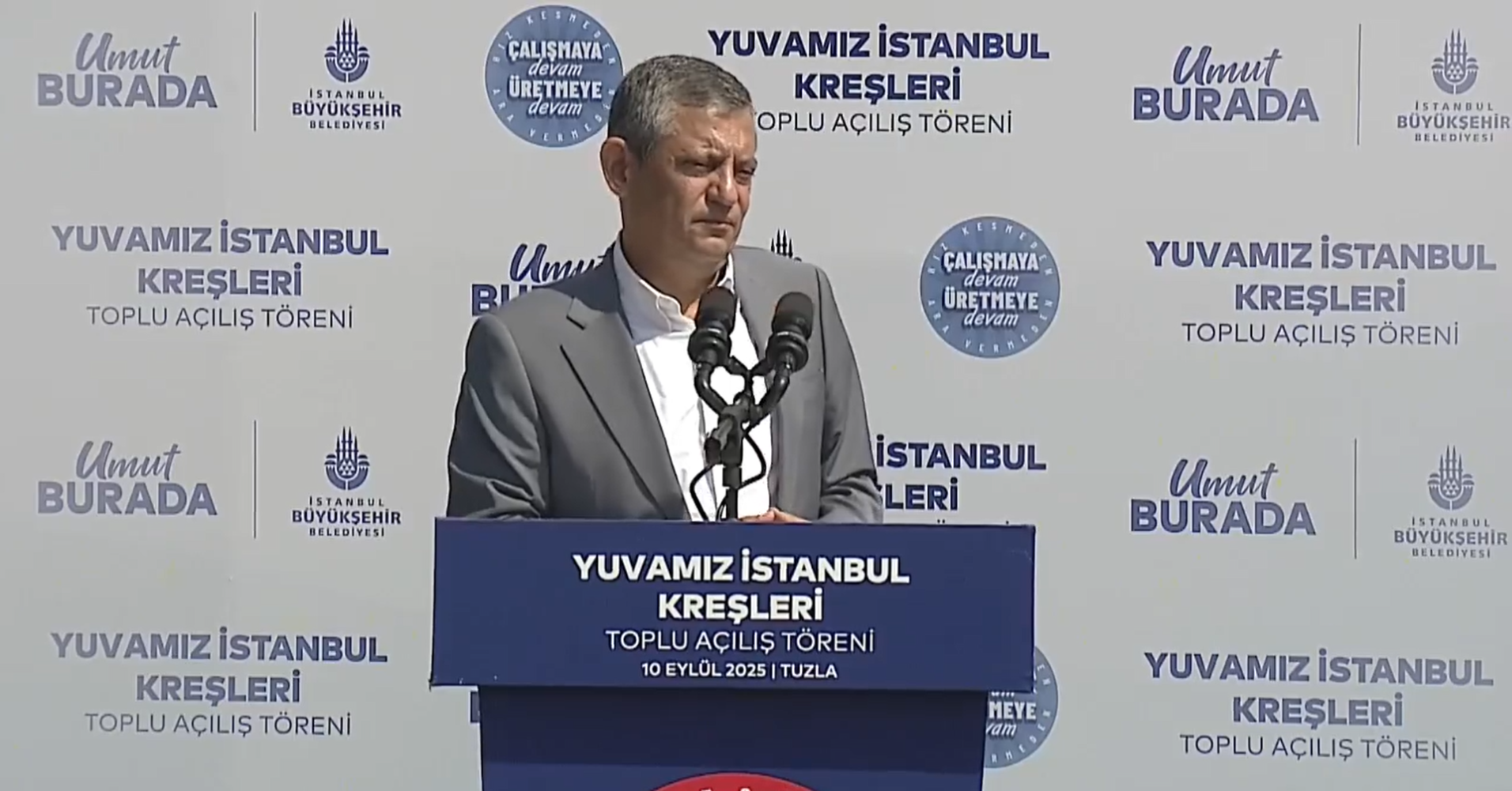 CHP Genel Başkanı Özgür Özel: “İstanbul’da Seçilmiş İl Başkanı Özgür Çelik’tir”