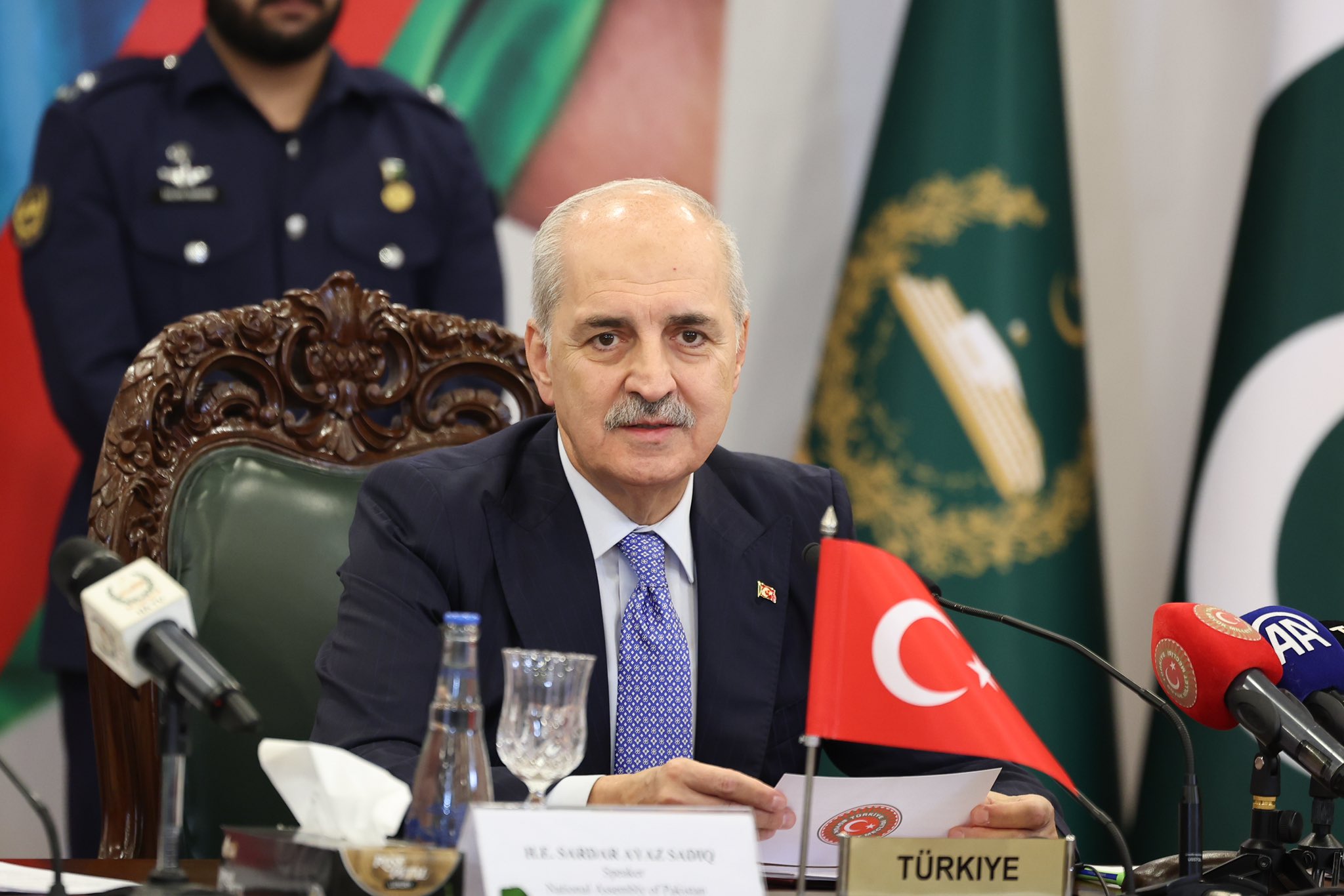 TBMM Başkanı Kurtulmuş: “Gazze’nin Yeniden İmarı ve Filistinli Kardeşlerimizin Yaralarının Sarılması En Büyük Temennimizdir”