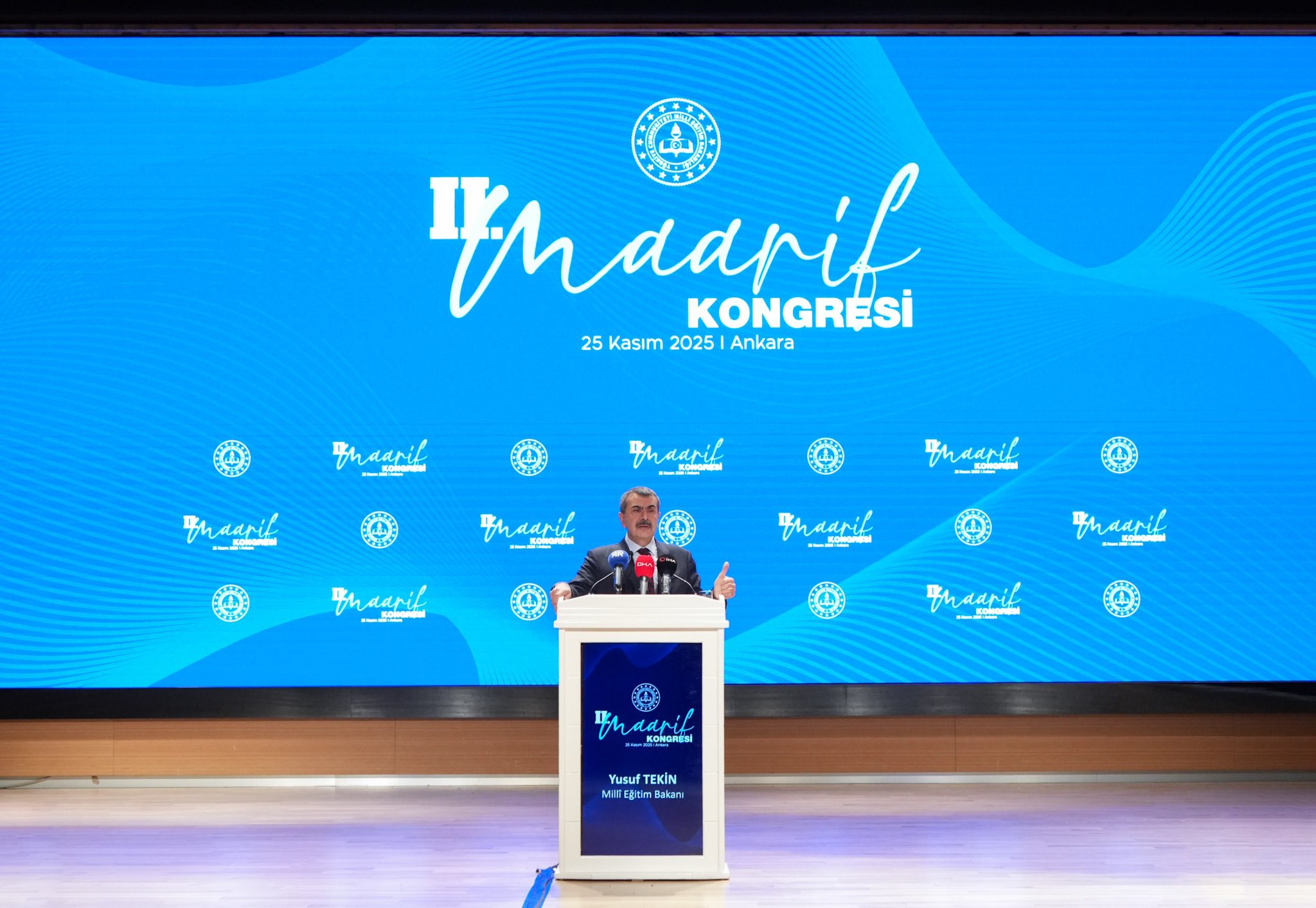 Bakan Tekin: Milli ve Manevi Değerlerine Bağlı Bir Kuşak Yetiştirmeliyiz