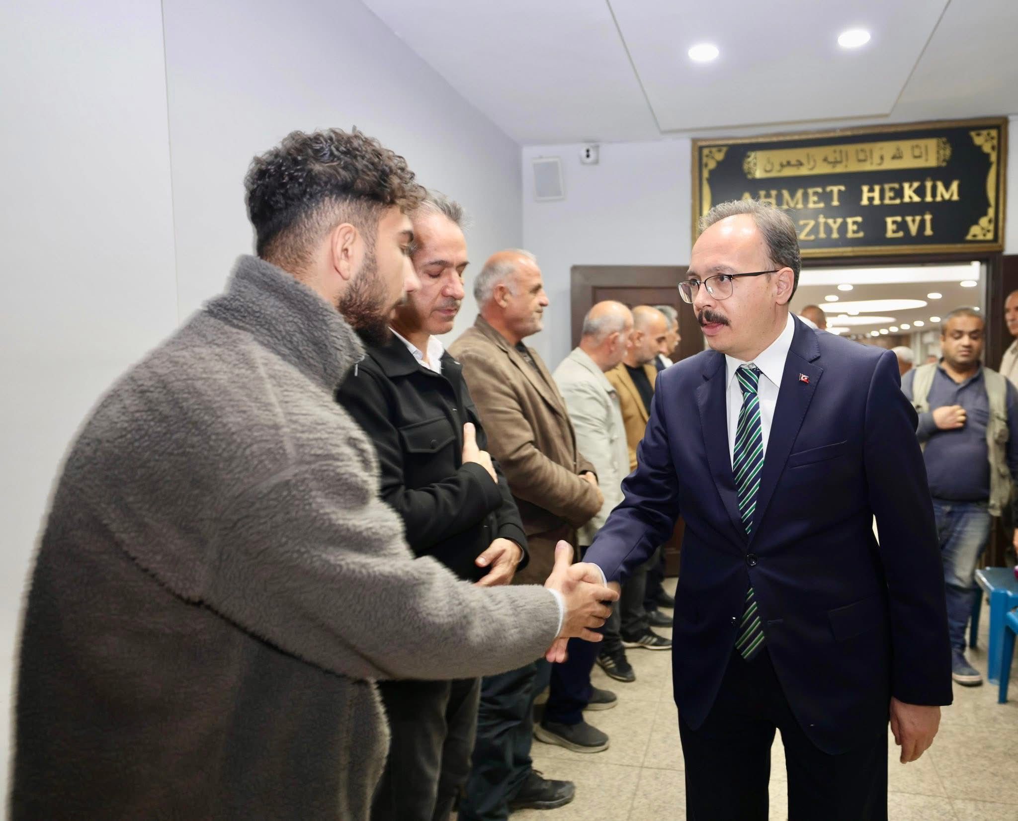 Vali Kızılkaya’dan Milli Sporcu Evin Demirhan Yavuz’un Ailesine Taziye Ziyareti