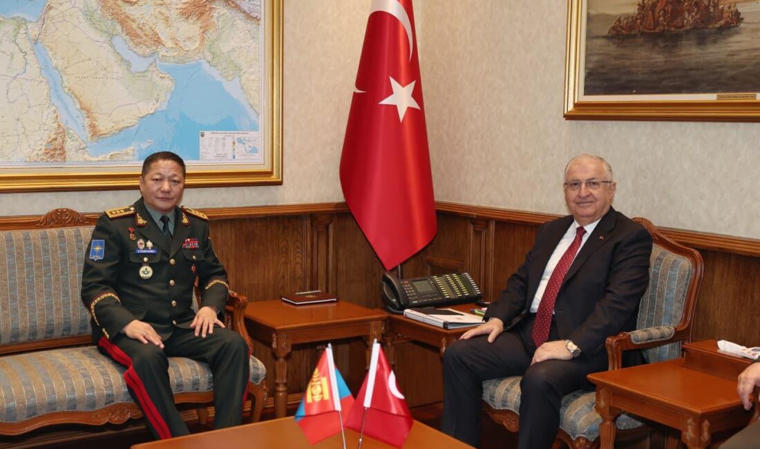 Milli Savunma Bakanı Yaşar Güler, Moğolistan Genelkurmay Başkanı’nı Kabul Etti Ankara’da Resmî Görüşme
