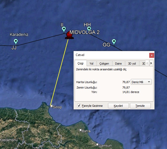 Karadeniz’de MIDVOLGA-2 tankeri hedef alındı