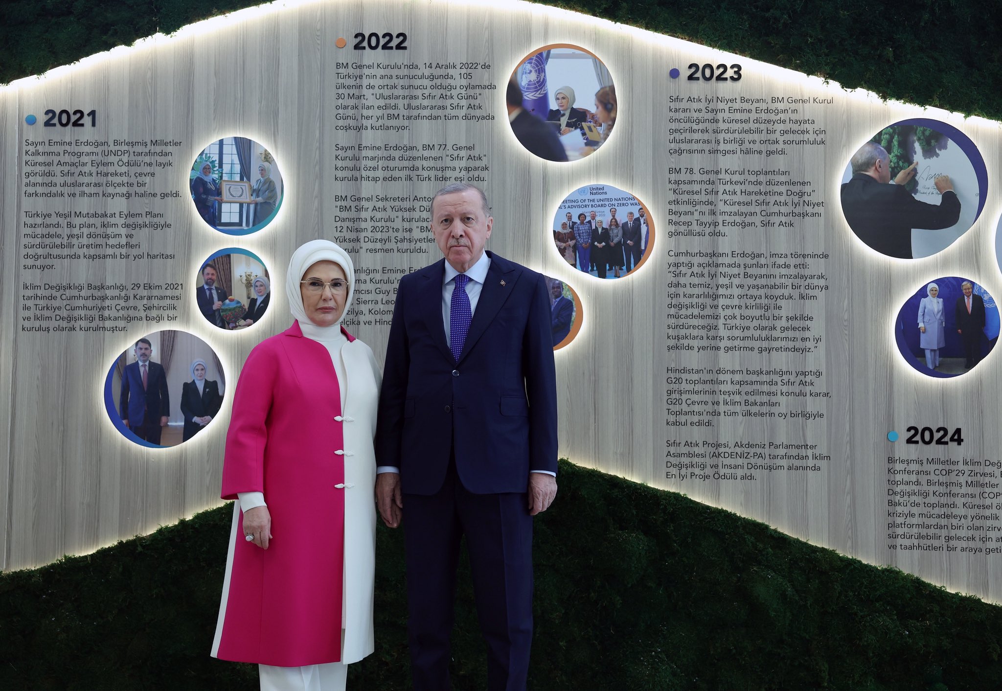 Emine Erdoğan: Büyükelçilerin Sıfır Atık Mesajını Dünyaya Taşıması Son Derece Kıymetli