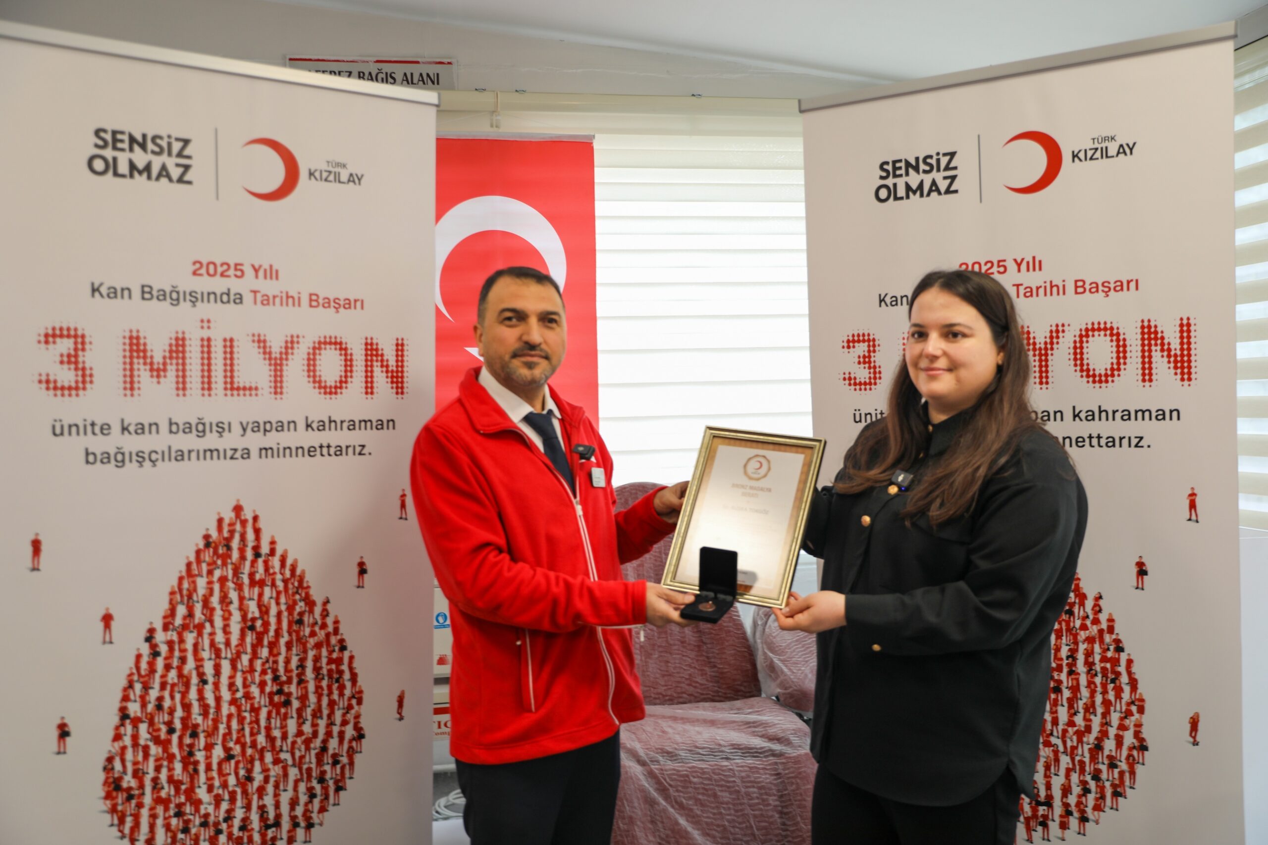 Türk Kızılay 2025 Yılı Kan Bağışı Hedefine Ulaştı: 3 Milyon Ünite Rekoru Kırıldı
