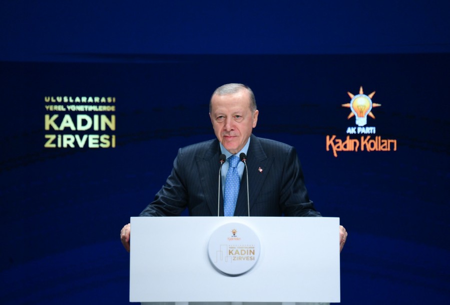Cumhurbaşkanı Erdoğan, Uluslararası Yerel Yönetimlerde Kadın Zirvesi’nde Konuştu “Kadınla Yükselen Şehirler” Temasıyla