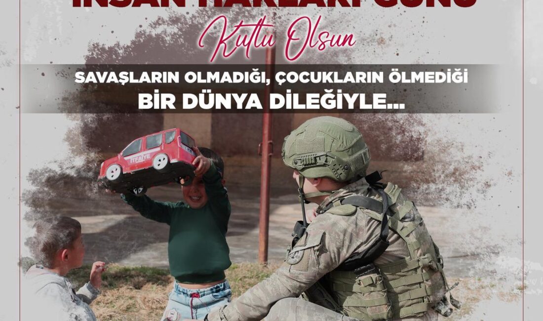 Milli Savunma Bakanlığının “Barış ve Çocukların Yaşam Hakkı” Mesajına Tek Haber Ajansı’ndan Tam Destek