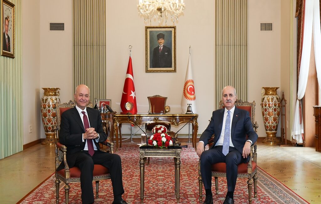 TBMM Başkanı Kurtulmuş, BM Mülteciler Yüksek Komiseri Salih ile Bir Araya Geldi Türkiye Büyük Millet Meclisi