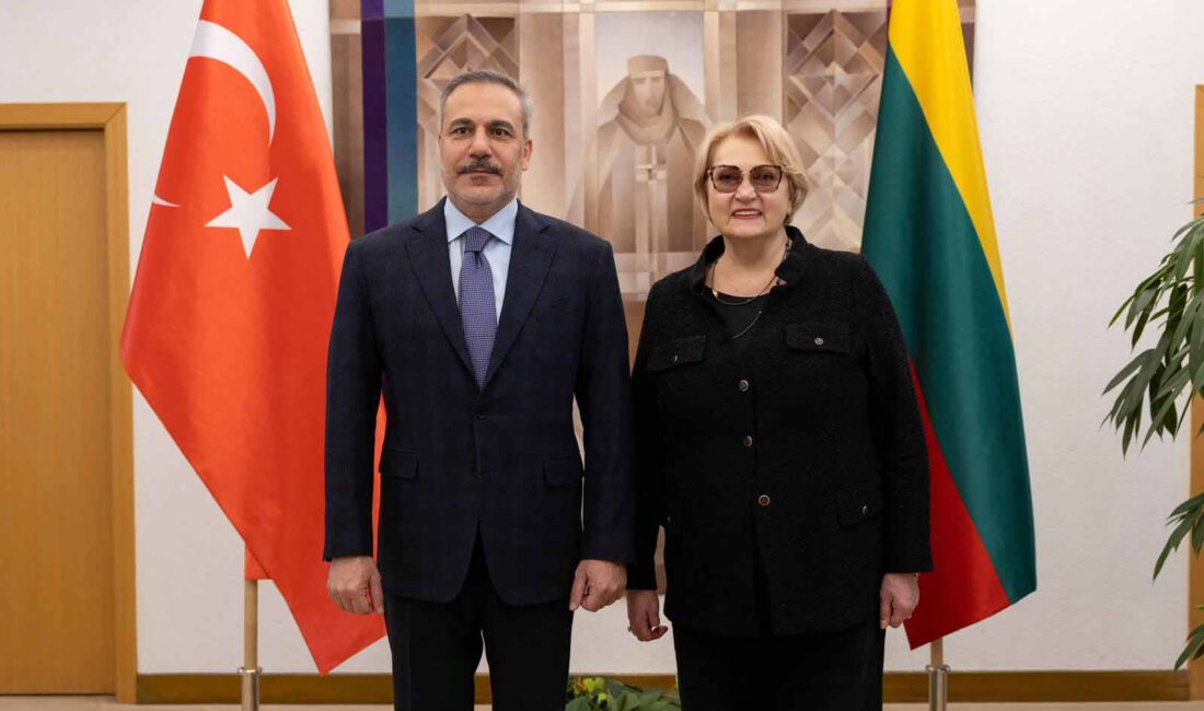 Bakan Fidan, Vilnius’ta Litvanya Meclis Başkan Yardımcısı ile Görüştü Dışişleri Bakanı Hakan Fidan,
