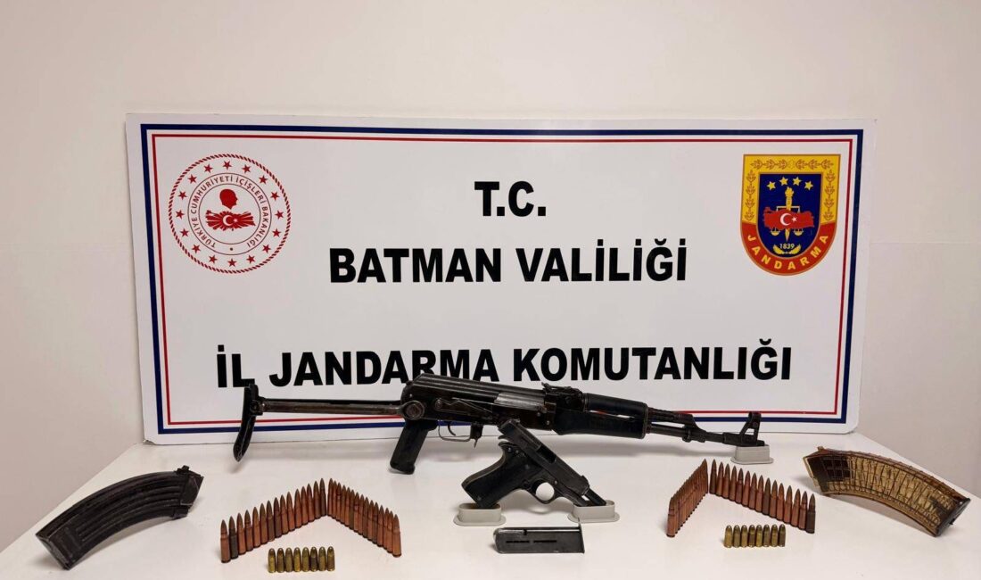 Batman’da Silah Kaçakçılığı Operasyonu: 1 Tutuklama Batman’da jandarma ekipleri tarafından