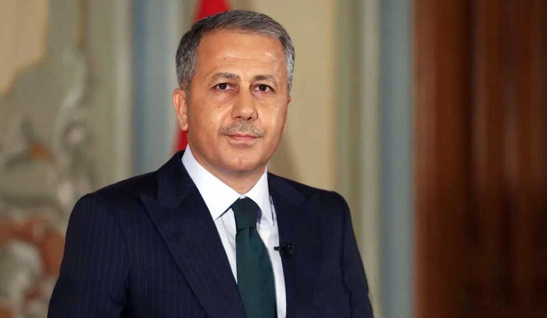 İçişleri Bakanı Ali Yerlikaya,