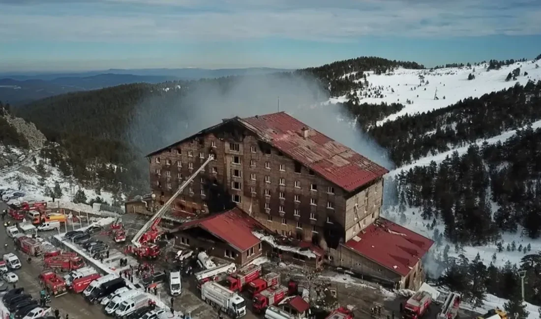 Bolu Kartalkaya’daki Otel Yangını Faciasının Üzerinden Bir Yıl Geçti Grand Kartal Otel Yangınında