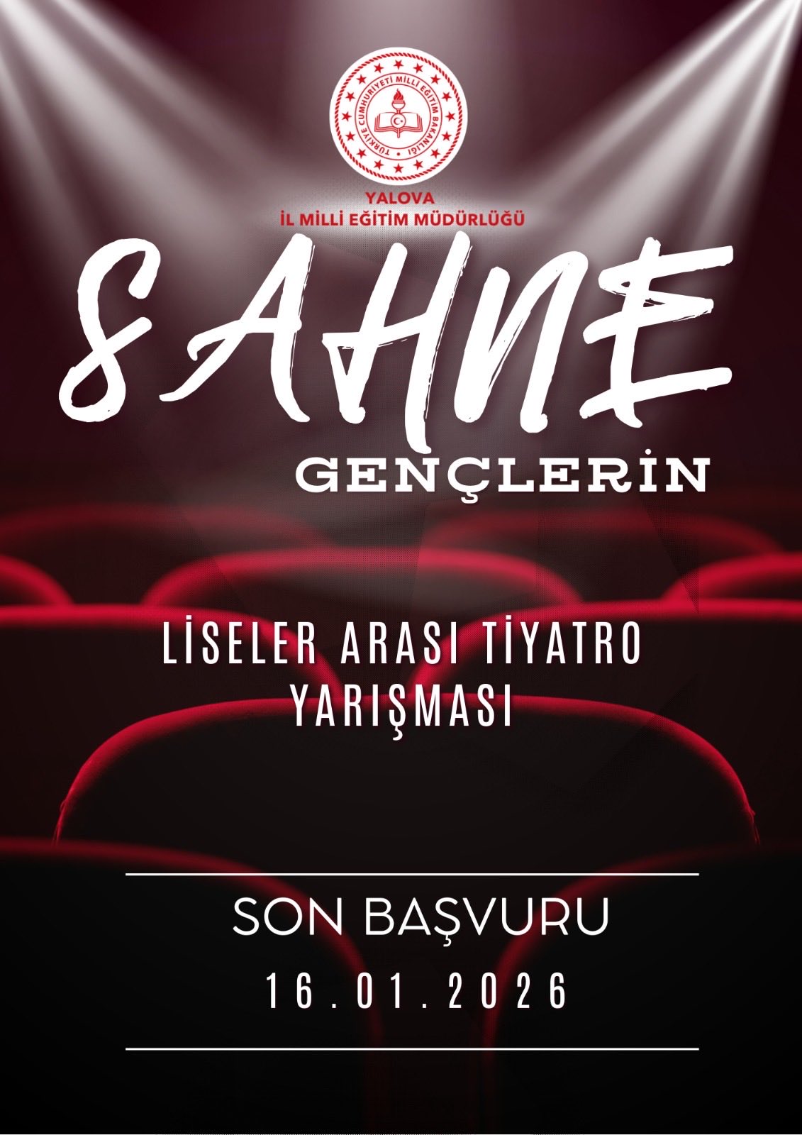 Yalova’da Genç Yetenekler İçin Sahne Heyecanı: Başvurular Uzatıldı