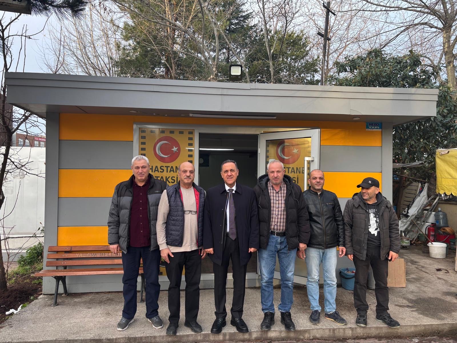 Vali Dr. Ahmet Hamdi Usta Taksicileri Ziyaret Etti