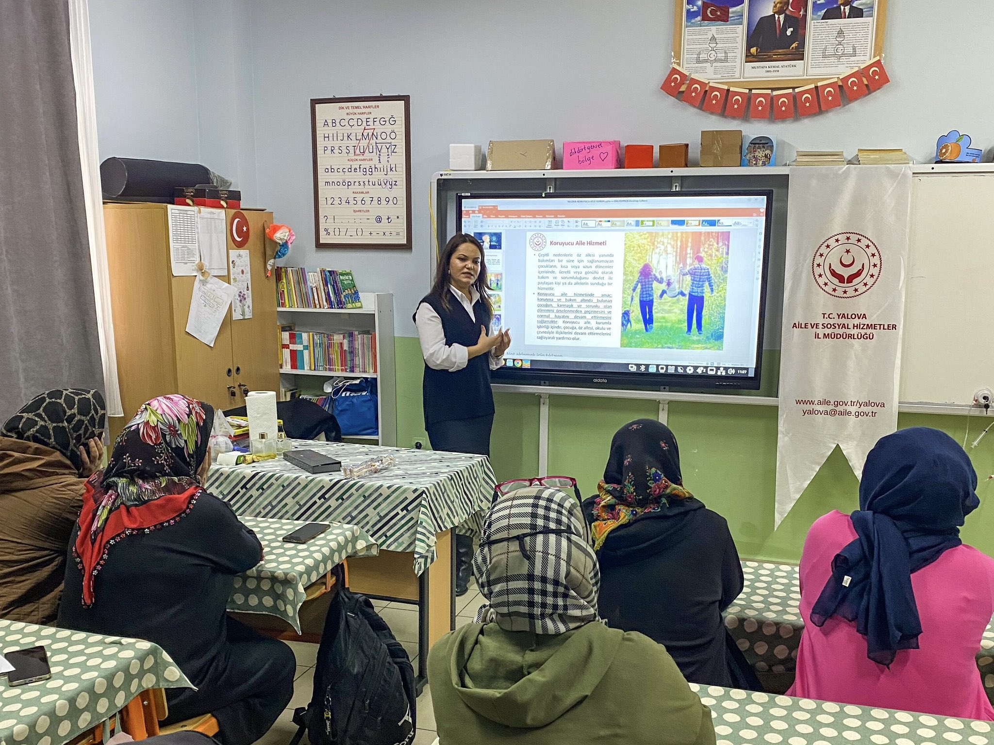 Yalova’da Kursiyerlere Koruyucu Aile Hizmeti Anlatıldı