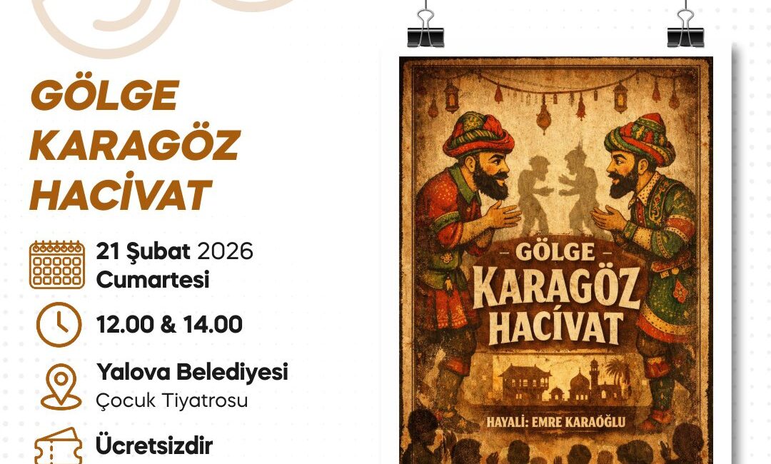Yalova’da Çocuklar İçin Hacivat Karagöz Gösterisi Geleneksel Gölge Oyunu Yalovalı