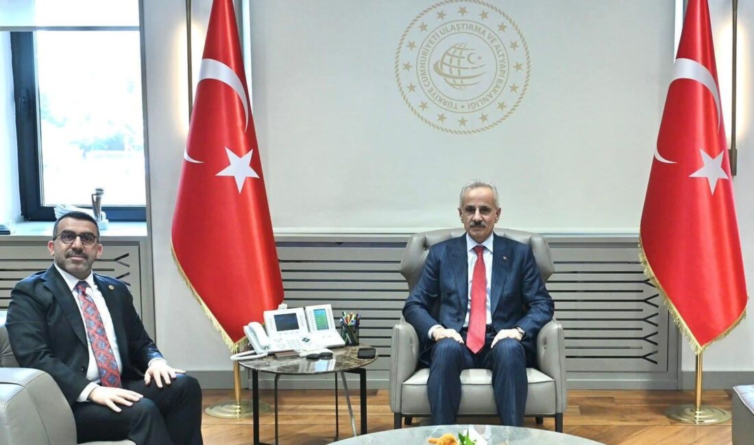 Milletvekili Adem Çalkın’dan Bakan Uraloğlu’na Ziyaret Kars Milletvekili Adem Çalkın,