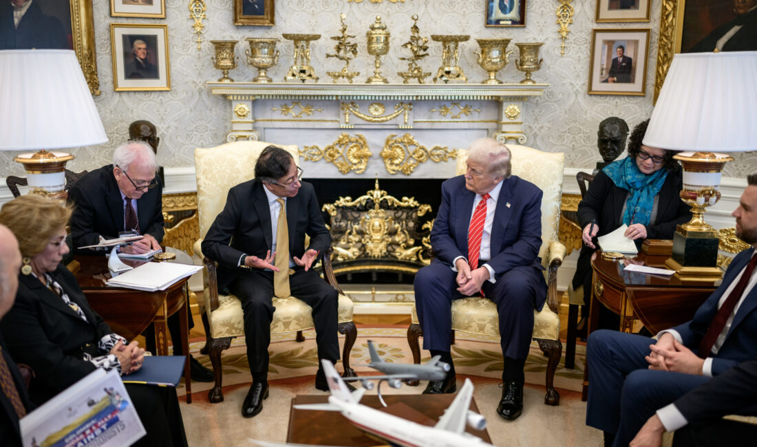 Trump ve Petro Beyaz Saray’da Buluştu: Gündem Uyuşturucuyla Mücadele ve Venezuela ABD Başkanı Donald Trump