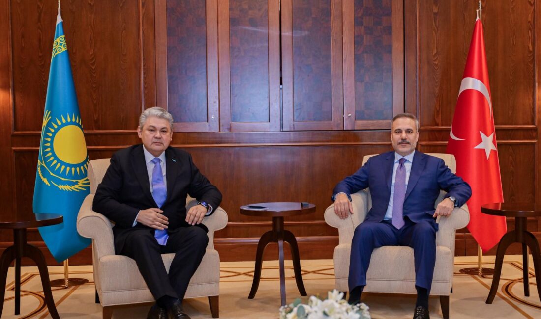 Dışişleri Bakanı Hakan Fidan, Kazak Mevkidaşı Koşerbayev ile Ankara’da Bir Araya Geldi ANKARA / TEKHA Dışişleri