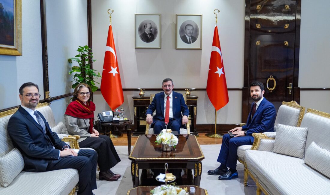 Cumhurbaşkanı Yardımcısı Yılmaz, Brezilya Büyükelçisi Neves’i Kabul Etti ANKARA / TEKHA Cumhurbaşkanı