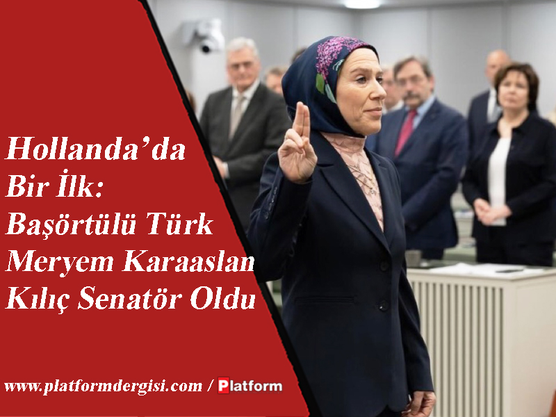 Hollanda’da Bir İlk: Başörtülü