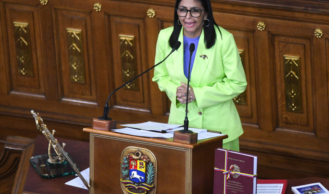 Venezuela Geçici Devlet Başkanı Rodriguez’den ABD’ye Yaptırım Çağrısı Venezuela Geçici Devlet Başkanı