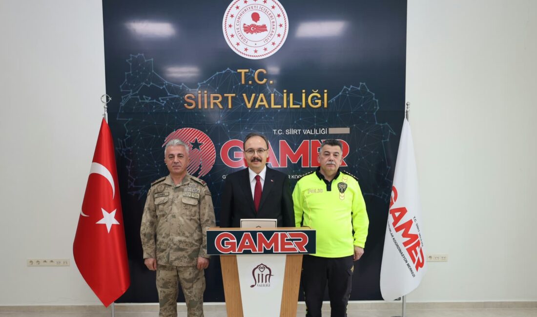 Siirt Valisi Dr. Kemal Kızılkaya’dan 2026 Yılı Ocak Ayı Güvenlik Değerlendirmesi Siirt Valisi Dr. Kemal