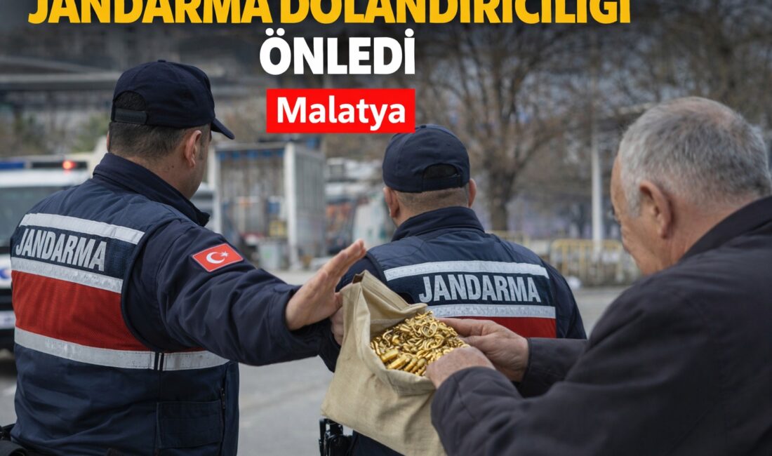 Malatya’nın Yeşilyurt ilçesinde jandarma